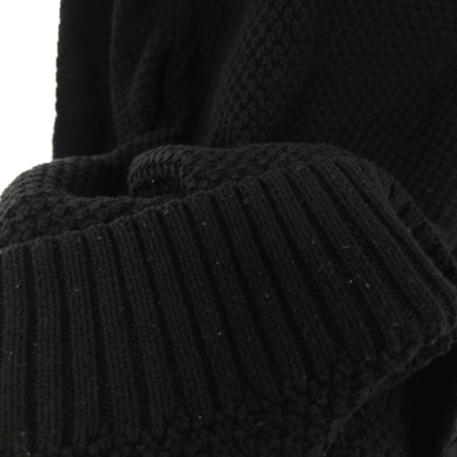 SUPREME シュプリーム 20AW Textured Small Box Sweater テクスチャード スモールボックスロゴ クルーネックニットセーター ブラック 4