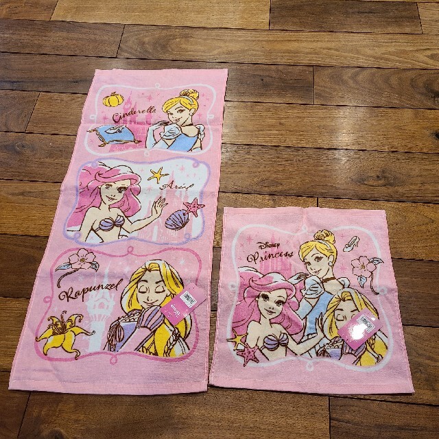 ぷりんせすタオルセット2つ