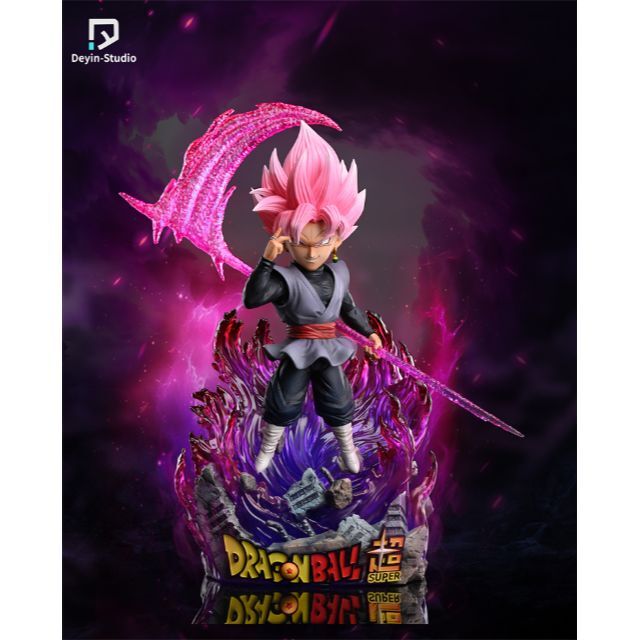 ドラゴンボール超 ゴクウブラック 超サイヤ人ロゼ ガレージキット フィギュアのサムネイル