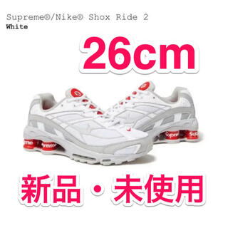 Supreme Nike Shox Ride 2 white 26cm