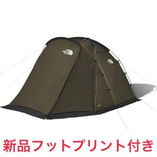 ザノースフェイス(THE NORTH FACE)の専用　新品フットプリント付き】 ノースフェイス　lander4(テント/タープ)