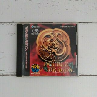 ネオジオ(NEOGEO)のネオジオCD　ダブルドラゴン(家庭用ゲームソフト)