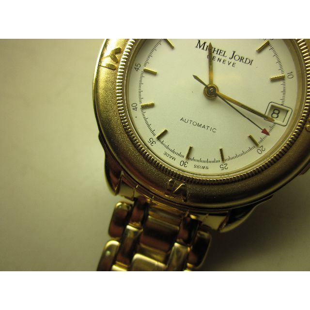 MF様専用　　ミッシェルジョルディ　自動巻き腕時計　ゴールドファラオ メンズの時計(腕時計(アナログ))の商品写真