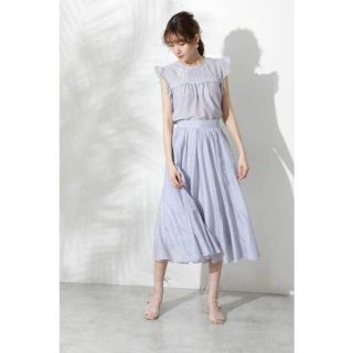 ジルスチュアート(JILLSTUART)の新品 未着用 タグ付き　JILLSTUART ジルスチュアート エメットスカート(ロングスカート)