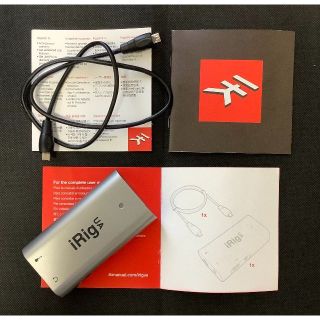 iRig UA　オーディオインターフェース（Android）(オーディオインターフェイス)