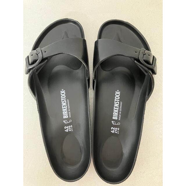 BIRKENSTOCK(ビルケンシュトック)の☆新品未使用品☆ ビルケンシュトック EVA マドリッド ブラック27cm メンズの靴/シューズ(サンダル)の商品写真