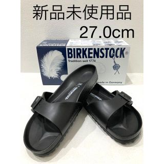 ビルケンシュトック(BIRKENSTOCK)の☆新品未使用品☆ ビルケンシュトック EVA マドリッド ブラック27cm(サンダル)