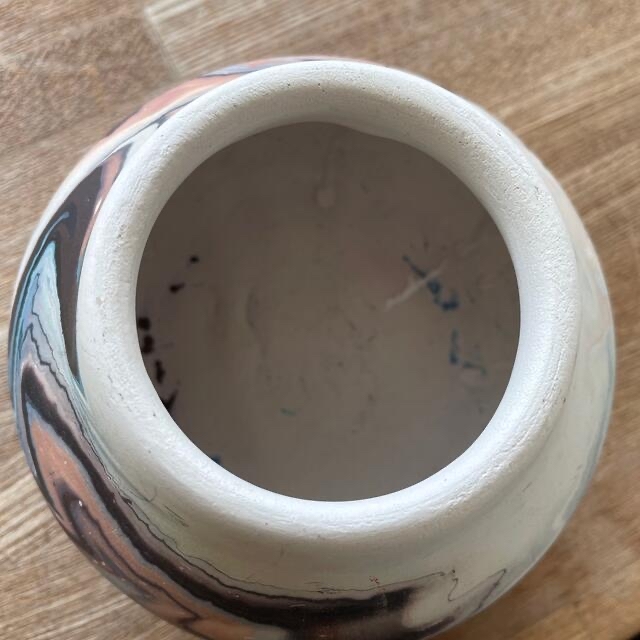 nemadji pottery vase ネマージ　インディアン　花瓶 4