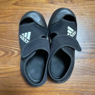 アディダス(adidas)のアディダス　ウォーターシューズ　黒(サンダル)