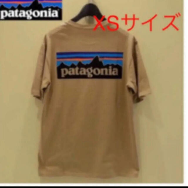 patagonia パタゴニア Tシャツ S P-6 クラシック タン