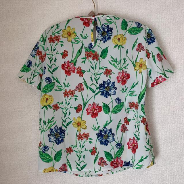 NARACAMICIE(ナラカミーチェ)のナラカミーチェ 花柄半袖ブラウス レディースのトップス(シャツ/ブラウス(半袖/袖なし))の商品写真