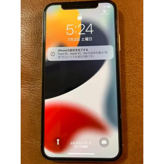 スマートフォン/携帯電話iPhone X Space Gray 64 GB au