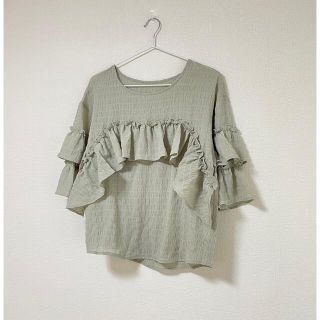 アズールバイマウジー(AZUL by moussy)のアズールバイマウジー　ブラウス(シャツ/ブラウス(半袖/袖なし))