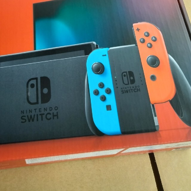 購入申請有り 新品Nintendo Switch 本体 ネオンブルーレッド