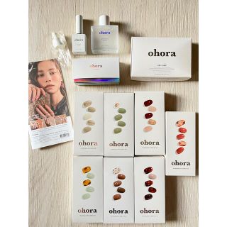 ☆値下げ☆  ohora オホーラネイルセット(ネイル用品)