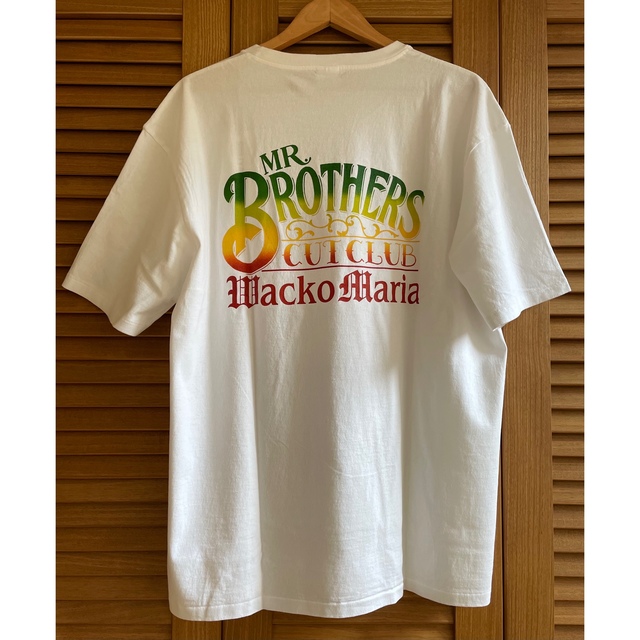 WACKO  MARIA×MR.BROTHERS CUT CLUB Ｔシャツ