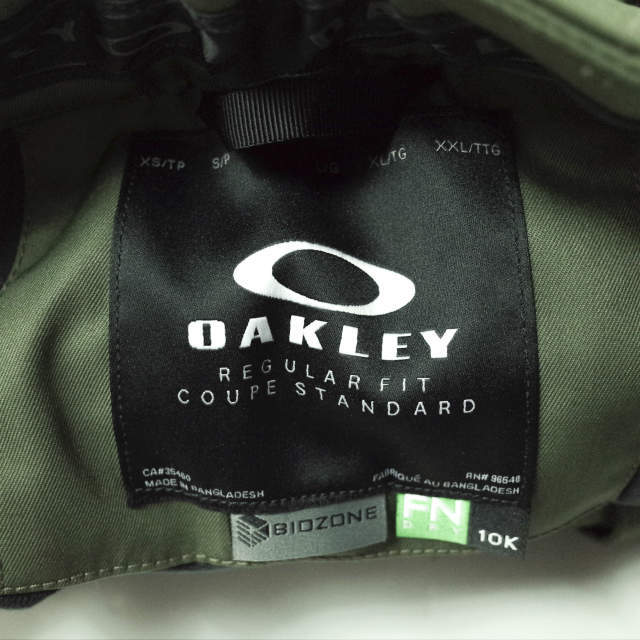 Oakley(オークリー)のOAKLEY オークリー ARROWHEAD 10K BZI PANT スノーパンツ 422040 M OLIVE スキー スノーボード ウェア ボトムス【中古】【OAKLEY】 スポーツ/アウトドアのスノーボード(ウエア/装備)の商品写真