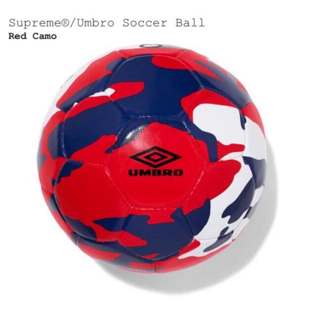 Supreme(シュプリーム)のシュプリーム アンブロ サッカー ボール "レッド カモ" スポーツ/アウトドアのサッカー/フットサル(ボール)の商品写真