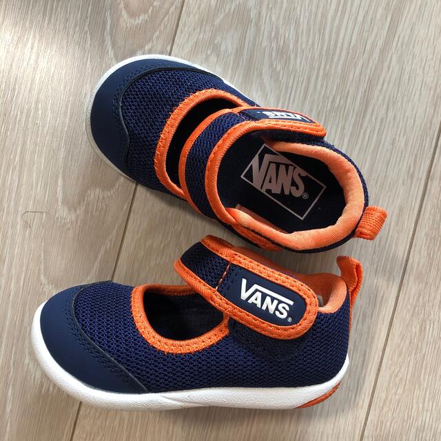 VANS(ヴァンズ)のvansベビーサンダルネイビー13.5 キッズ/ベビー/マタニティのベビー靴/シューズ(~14cm)(サンダル)の商品写真