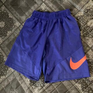 ナイキ(NIKE)のNY購入 NIKE ナイキ ハーフパンツ ブルー 青 XS ビッグスウッシュ(ショートパンツ)