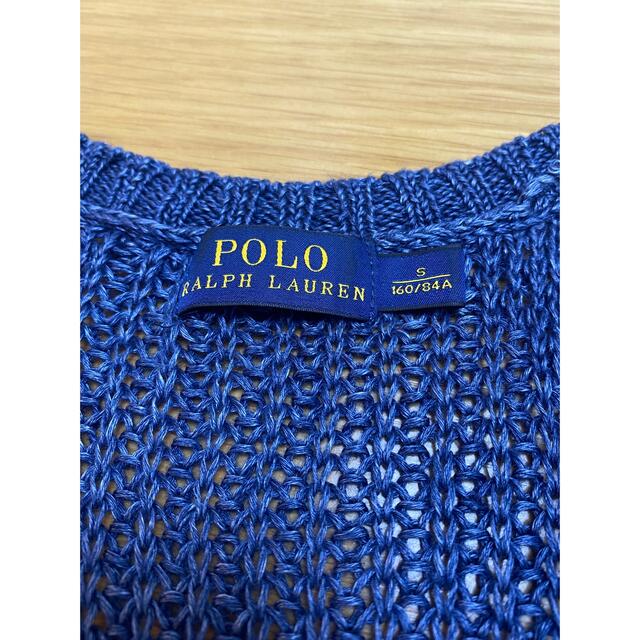 POLO RALPH LAUREN(ポロラルフローレン)のラルフローレン　リネンニット レディースのトップス(ニット/セーター)の商品写真