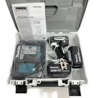 マキタ(Makita)の◆◆MAKITA マキタ インパクトドライバ　バッテリー×2　充電器 TD149D ホワイト(その他)