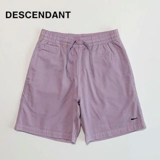 ディセンダント(DESCENDANT)の☆未使用 ディセンダント DESCENDANT ロゴ コットン ショート パンツ(ショートパンツ)