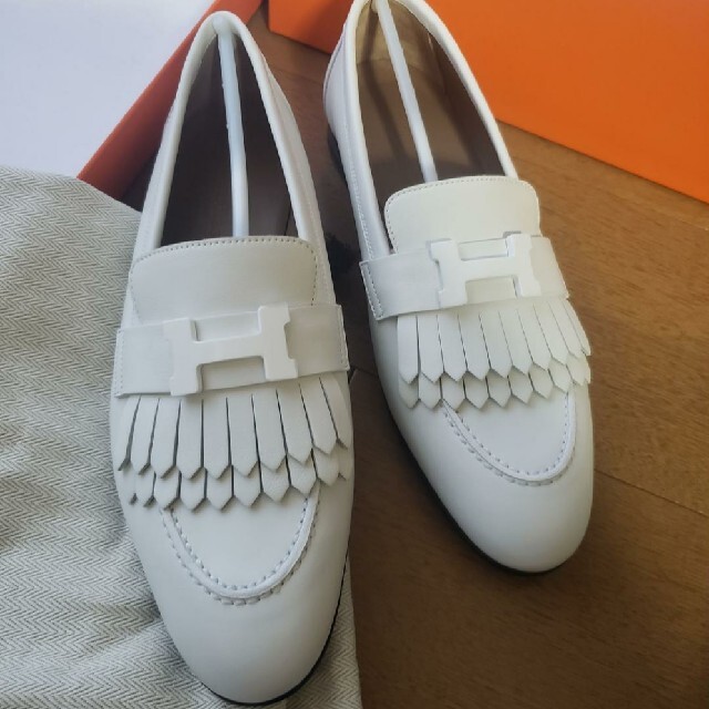 Hermes モカシンロワイヤル　黒サイズ35