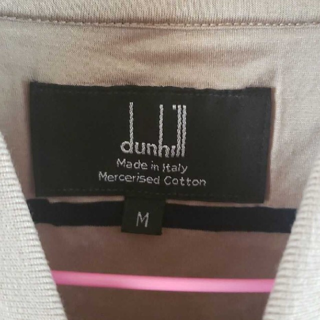 イタリア製　ダンヒル　dunhill　ポロシャツ メンズのトップス(ポロシャツ)の商品写真