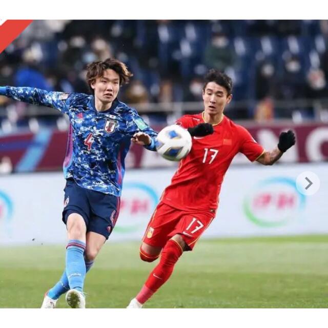 サッカー日本代表 長袖ユニフォーム 背番号なし