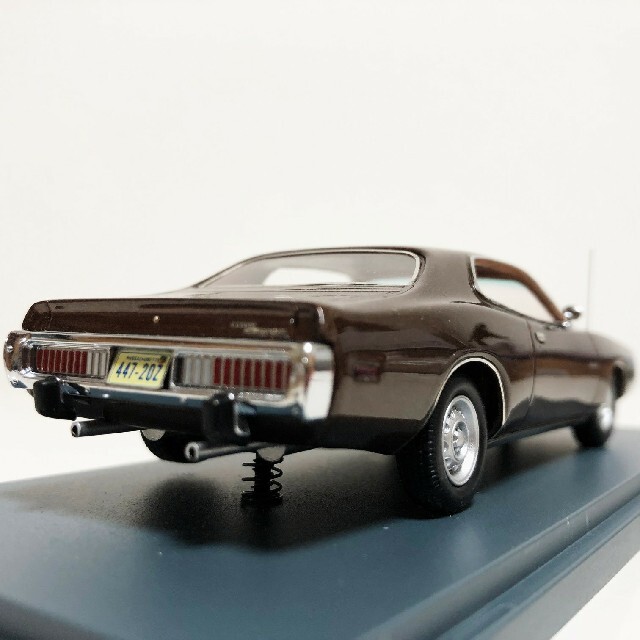 Chrysler(クライスラー)のNeoネオ/'73 Dodgeダッジ Chargerチャージャー 1/43 絶版 エンタメ/ホビーのおもちゃ/ぬいぐるみ(ミニカー)の商品写真