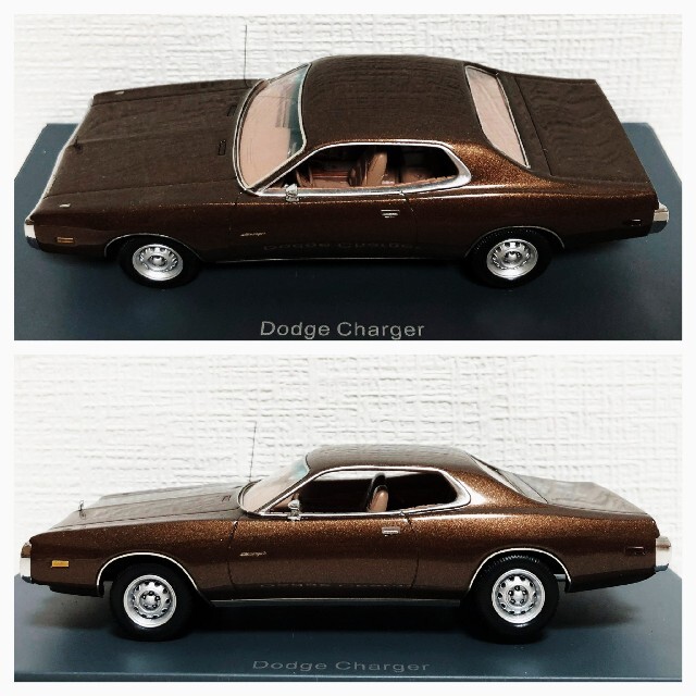 Chrysler(クライスラー)のNeoネオ/'73 Dodgeダッジ Chargerチャージャー 1/43 絶版 エンタメ/ホビーのおもちゃ/ぬいぐるみ(ミニカー)の商品写真