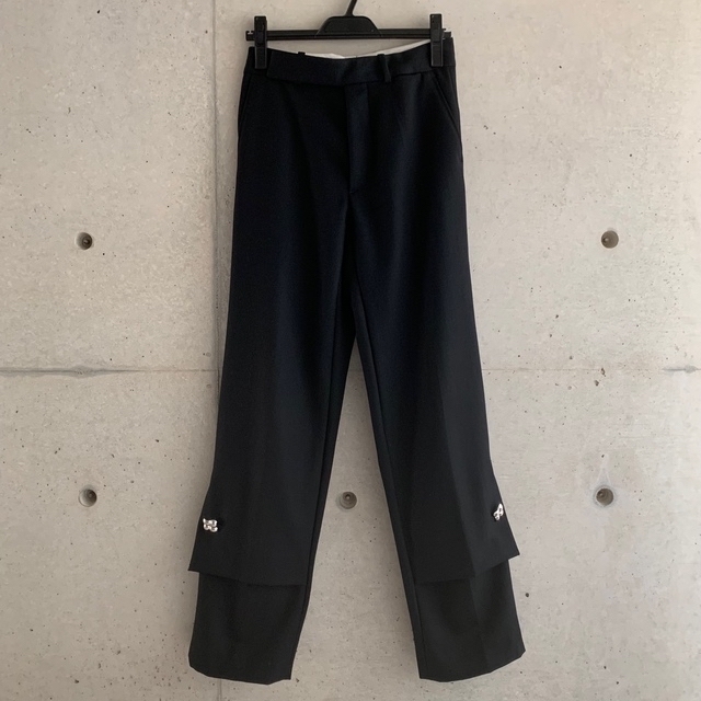 namacheko 20aw hirse flap trousers39s深水光太