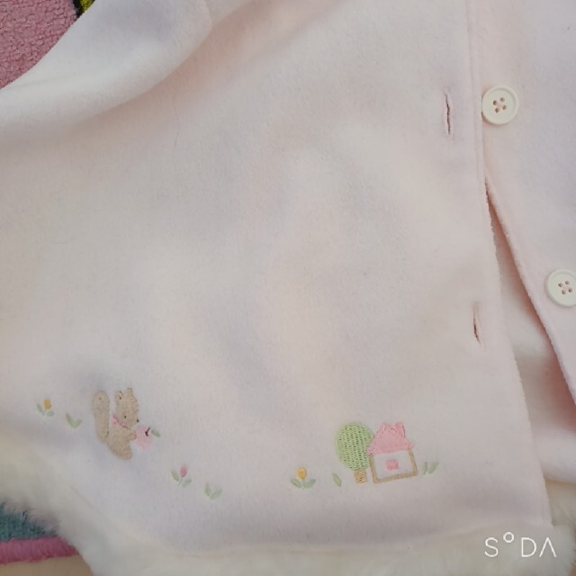 familiar(ファミリア)のファミリア　familiar　60-90 ポンチョ キッズ/ベビー/マタニティのキッズ服女の子用(90cm~)(ジャケット/上着)の商品写真