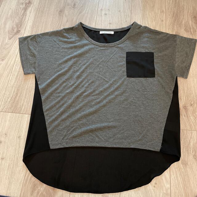 LOWRYS FARM(ローリーズファーム)のローリーズファーム　シアー素材Tシャツ レディースのトップス(Tシャツ(半袖/袖なし))の商品写真