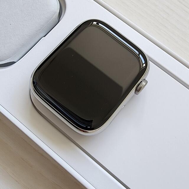 Apple Watch Series 7 45mm セルラー ステンレス