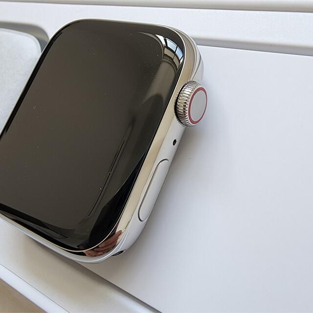 Apple Watch(アップルウォッチ)のApple Watch Series 7 45mm セルラー ステンレス メンズの時計(腕時計(デジタル))の商品写真