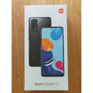 保証有り 新品未開封 Xiaomi Redmi Note 11の通販 by クリス｜ラクマ
