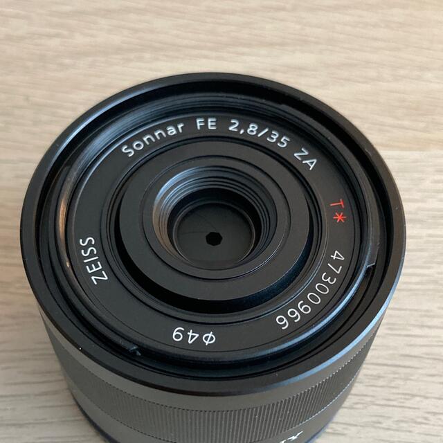 SONY(ソニー)の【値下げしました】SONY FE35mm F2.8 ZA SEL35F28Z スマホ/家電/カメラのカメラ(レンズ(単焦点))の商品写真