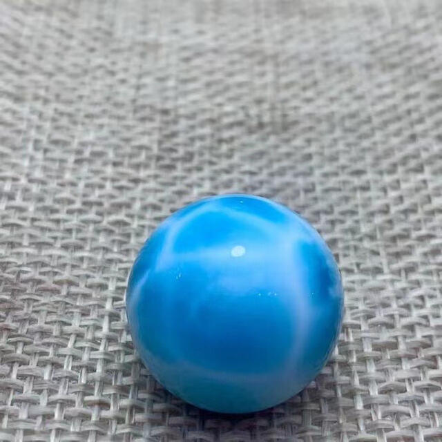 ⭐︎【天然】ラリマー 丸玉 18mm 9.4g 3