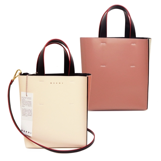 特価商品 Marni - マルニ カーフスキン ミュゼオ 2WAY ハンドバッグ