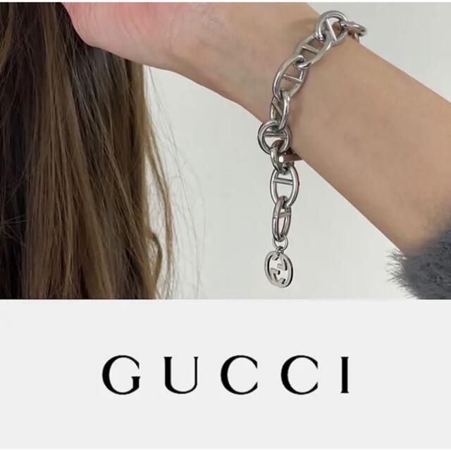 OLD GUCCI シェーヌダンクルブレスレット 【当店一番人気】 33%割引