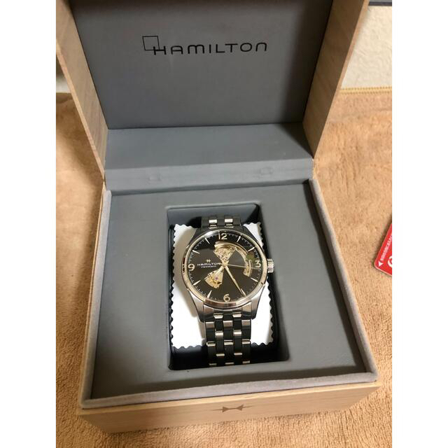 玄関先迄納品 Hamilton - ハミルトンジャズマスターオープンハート 腕時計(アナログ)