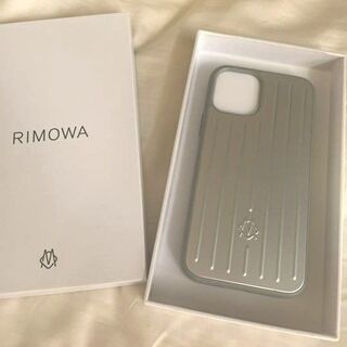 RIMOWA - RIMOWA リモワ iPhone 12 & 12 Pro ケース アルミニウムの