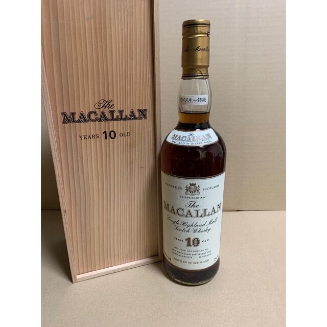 国内正規品】 マッカラン 10年 オールド 木箱付き ウイスキー