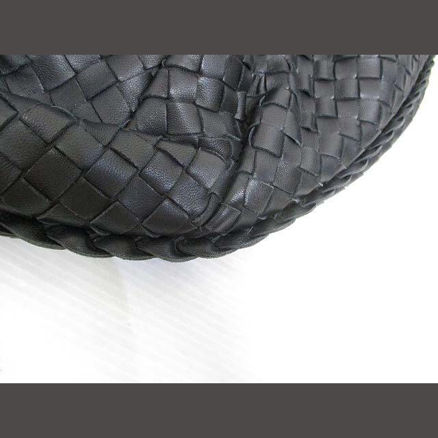 Bottega Veneta(ボッテガヴェネタ)のボッテガヴェネタ イントレチャート ハンド バッグ 黒 ブラック 232500 レディースのバッグ(ハンドバッグ)の商品写真