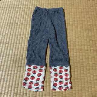 キムラタン(キムラタン)のキムラタン　パンツ　スパッツ　タイツ　90cm  グレー　いちご　苺　女の子(パンツ/スパッツ)