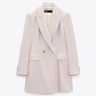 ザラ(ZARA)の【ZARA】ロング テーラードブレザー(テーラードジャケット)