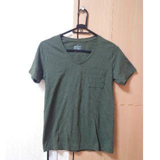 ムジルシリョウヒン(MUJI (無印良品))の◆無印良品◆ムラ糸 Vネック Tシャツ(Tシャツ(半袖/袖なし))