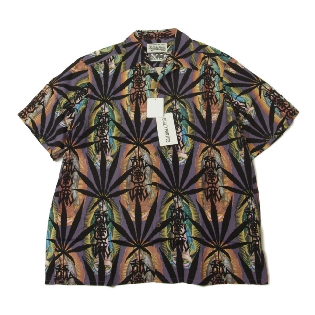 WACKO MARIA ワコマリア 21SS NMD-WM-HI02-B BUDSPOOL HAWAIIAN SHIRT